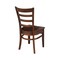 International Concepts Set of 2 Emily Side Chairs, Espresso C581-617P - alternate 3